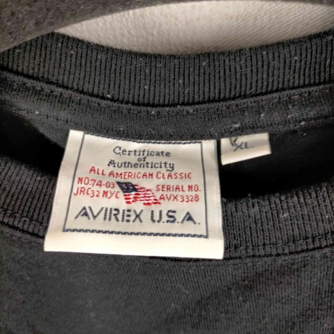AVIREX(アヴィレックス)のAVIREX(アヴィレックス) メンズ トップス Tシャツ・カットソー メンズのトップス(Tシャツ/カットソー(七分/長袖))の商品写真