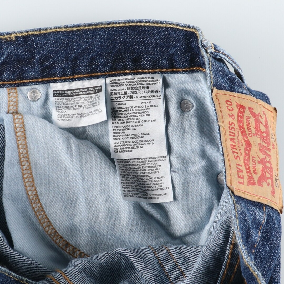 Levi's(リーバイス)の古着 リーバイス Levi's 550-2114 デニムショーツ ショートパンツ メンズw37 /eaa448787 メンズのパンツ(ショートパンツ)の商品写真