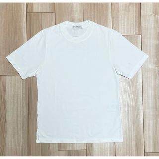 ［極美品］バレンシアガ　レディース　背面ロゴTシャツ　ホワイト