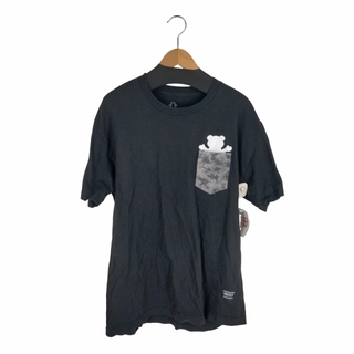 GRIZZLY(グリズリー) USA製 プリントデザインクルーネックカットソー(Tシャツ/カットソー(半袖/袖なし))