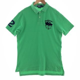 ラルフローレン(Ralph Lauren)の古着 ラルフローレン Ralph Lauren POLO by Ralph Lauren ダブルポニー 半袖 ポロシャツ メンズL /eaa381298(ポロシャツ)