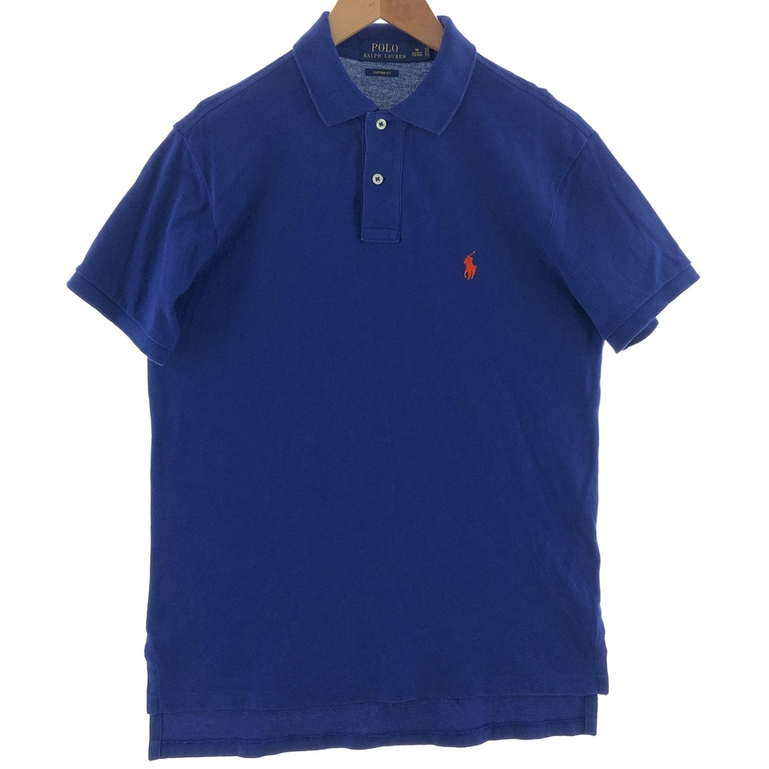 Ralph Lauren(ラルフローレン)の古着 ラルフローレン Ralph Lauren POLO RALPH LAUREN CUSTOM FIT 半袖 ポロシャツ メンズM /eaa381443 メンズのトップス(ポロシャツ)の商品写真