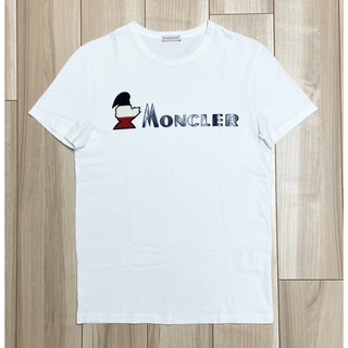 モンクレール(MONCLER)の［極美品］モンクレール　モンダック　Tシャツ　ホワイト　S(Tシャツ/カットソー(半袖/袖なし))