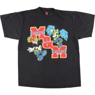 古着 90年代 MICKEY UNLIMITED MICKEY MOUSE ミッキーマウス キャラクタープリントTシャツ メンズXL ヴィンテージ /eaa448542(Tシャツ/カットソー(半袖/袖なし))