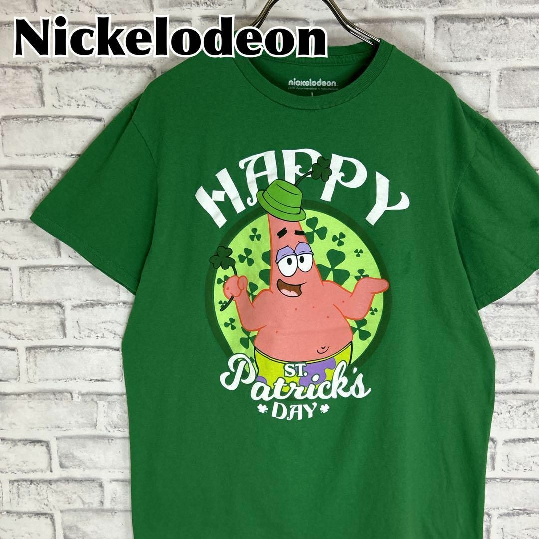 TV&MOVIE(ティービーアンドムービー)のSpongeBob スポンジボブ パトリック キャラクター Tシャツ半袖 輸入品 メンズのトップス(Tシャツ/カットソー(半袖/袖なし))の商品写真