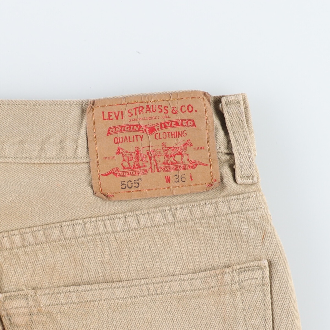 Levi's(リーバイス)の古着 リーバイス Levi's 505 REGULAR FIT デニムショーツ ショートパンツ メンズw36 /eaa448784 メンズのパンツ(ショートパンツ)の商品写真
