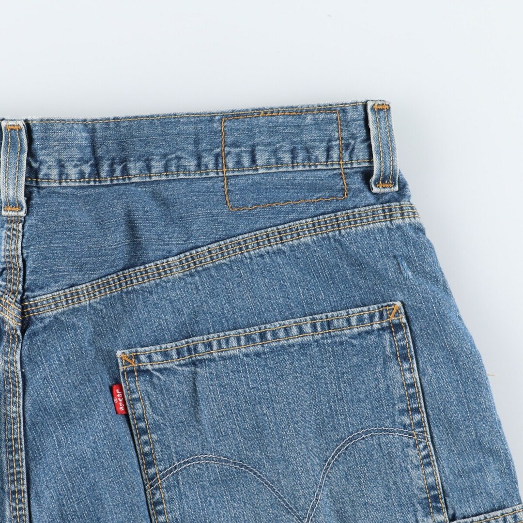 Levi's(リーバイス)の古着 00年代 リーバイス Levi's CARPENTER デニムペインターショーツ ハーフパンツ メンズw36 /eaa448795 メンズのパンツ(ショートパンツ)の商品写真