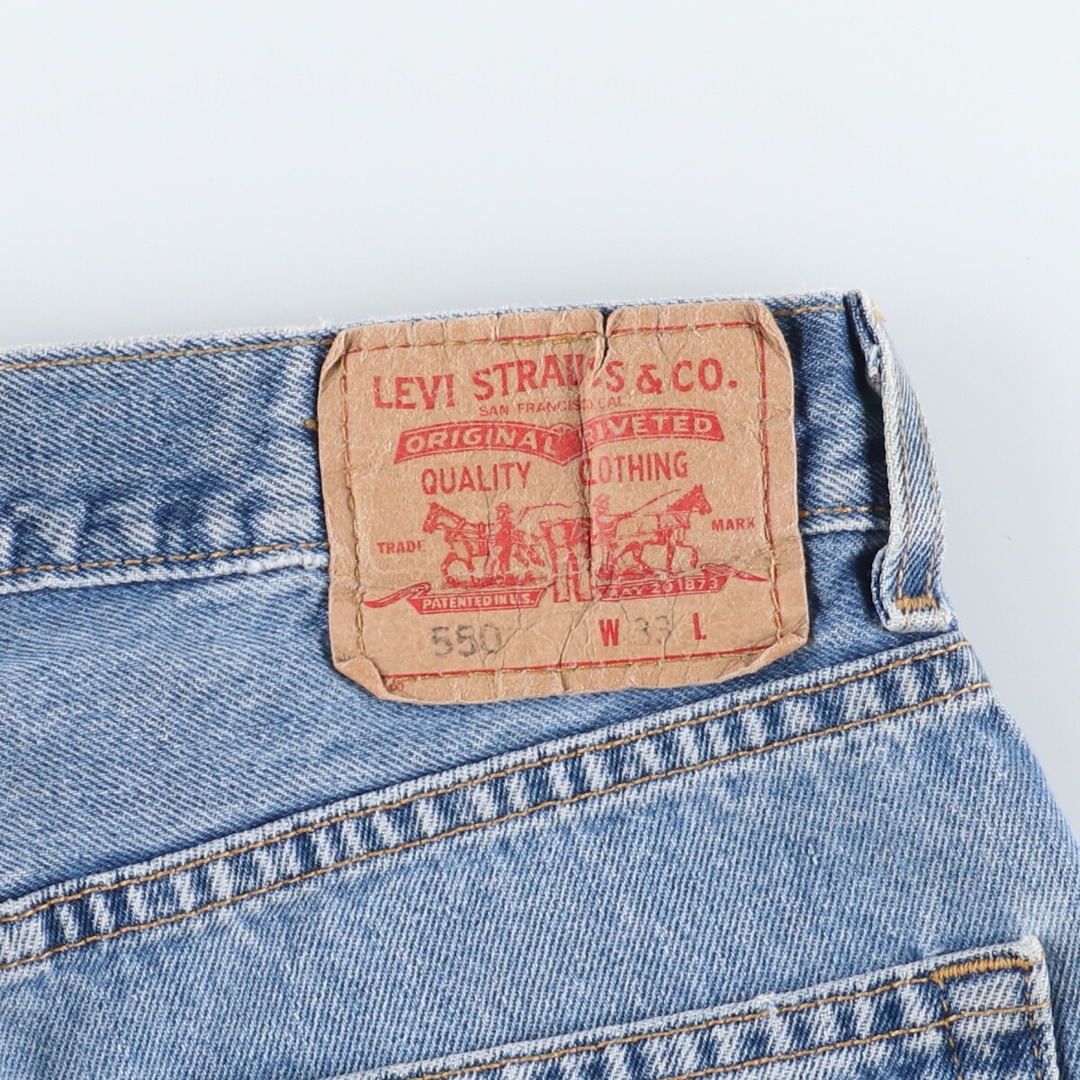 Levi's(リーバイス)の古着 リーバイス Levi's 550-1891 デニムショーツ ショートパンツ メンズw32 /eaa448796 メンズのパンツ(ショートパンツ)の商品写真