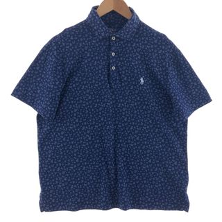 ラルフローレン(Ralph Lauren)の古着 ラルフローレン Ralph Lauren POLO RALPH LAUREN CUSTOM SLIM FIT 半袖 ポロシャツ メンズL /eaa381402(ポロシャツ)