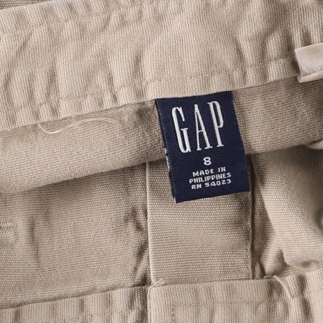 GAP(ギャップ)の古着 ギャップ GAP 前開き コットン 台形 ミニスカート レディースXL /eaa443696 レディースのスカート(ミニスカート)の商品写真