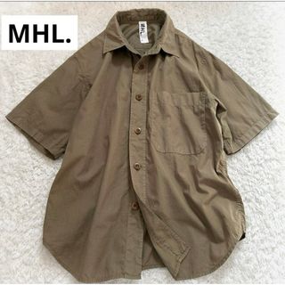 エムエイチエル(MHL.)のMHL. マーガレットハウエル　ミリタリー　カジュアル　コットン　シャツ(シャツ)