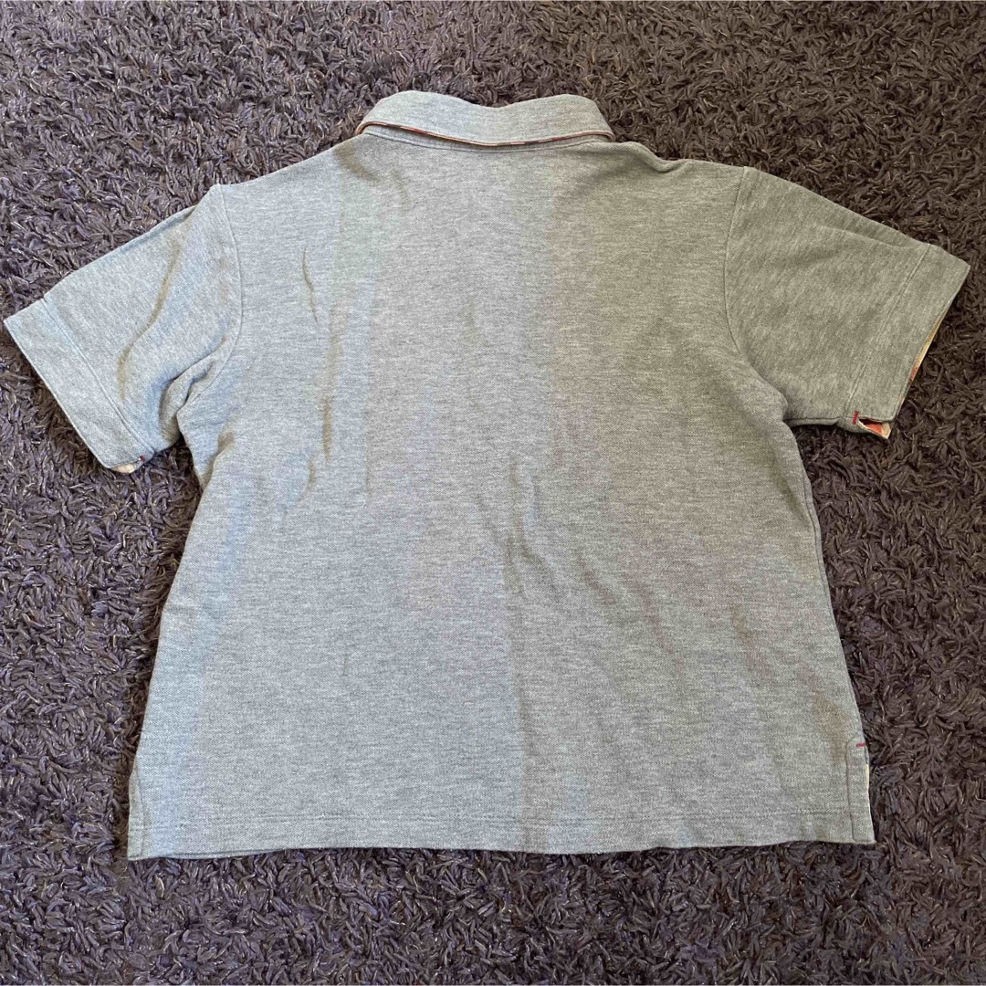 Arnold Palmer(アーノルドパーマー)のArnoldPalmer 135cm グレー　半袖ポロシャツ キッズ/ベビー/マタニティのキッズ服男の子用(90cm~)(Tシャツ/カットソー)の商品写真