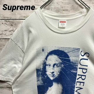 シュプリーム(Supreme)の【人気のLサイズ】シュプリーム　ビッグロゴ　モナリザ　レア　半袖Tシャツ(Tシャツ/カットソー(半袖/袖なし))