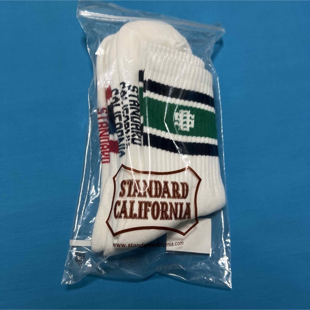 STANDARD CALIFORNIA(スタンダードカリフォルニア)のスタンダードカリフォルニア SD Sports Socks-2P キムタク メンズのレッグウェア(ソックス)の商品写真