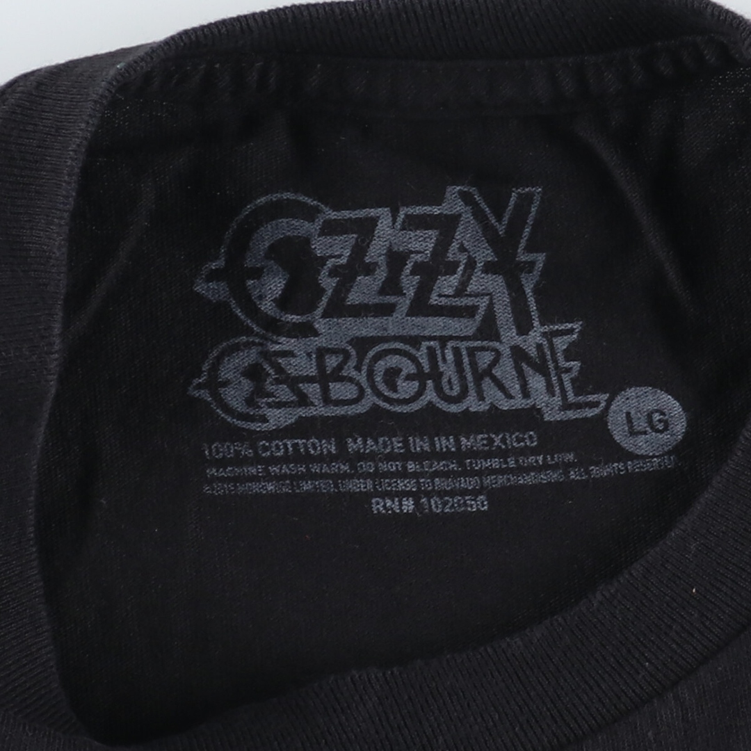 古着 OZZY OSBOURNE オジーオズボーン バンドTシャツ バンT メンズL /eaa448116 メンズのトップス(Tシャツ/カットソー(半袖/袖なし))の商品写真