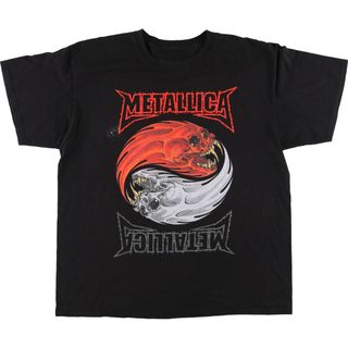 古着 METALLICA メタリカ バンドTシャツ バンT メンズXL /eaa448131(Tシャツ/カットソー(半袖/袖なし))