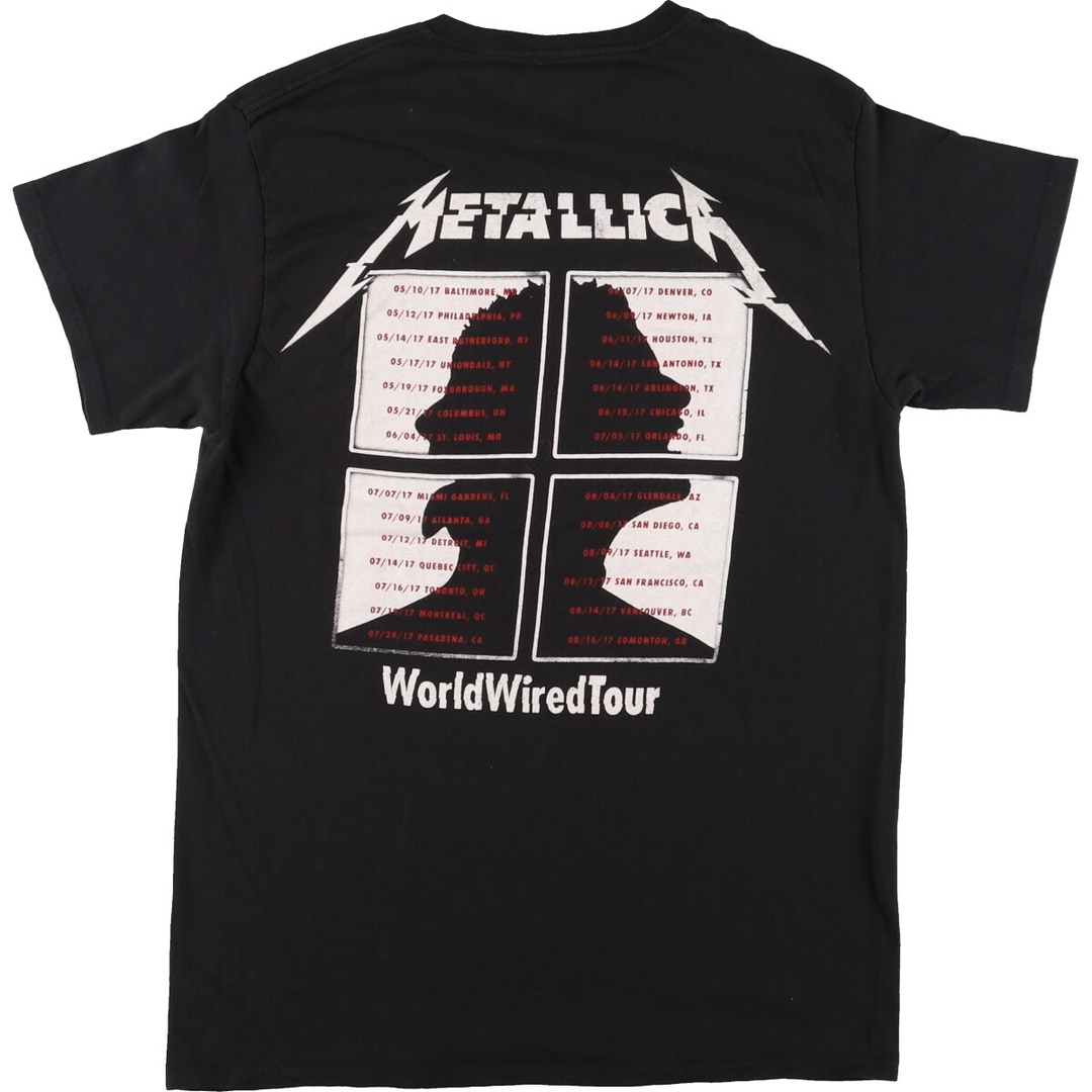 古着 METALLICA メタリカ バンドTシャツ バンT メンズM /eaa448141 メンズのトップス(Tシャツ/カットソー(半袖/袖なし))の商品写真