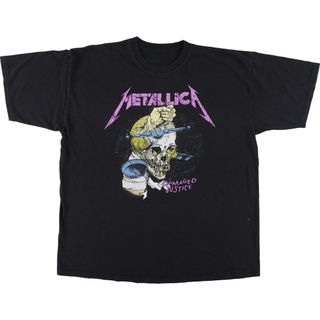 古着 METALLICA メタリカ バンドTシャツ バンT メンズXL /eaa448142(Tシャツ/カットソー(半袖/袖なし))