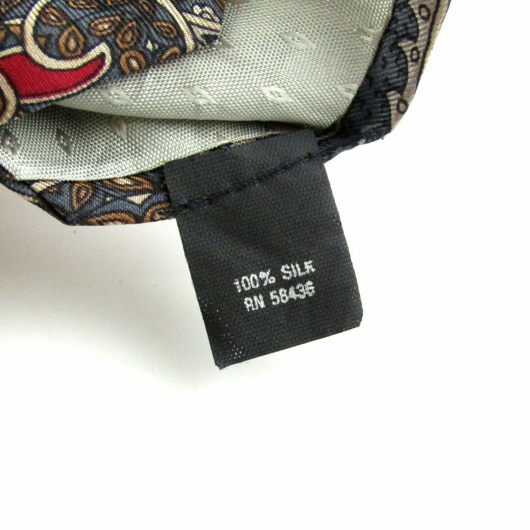 GIVENCHY(ジバンシィ)のジバンシィ ネクタイ ワイドタイ ペイスリー柄 シルク ブランド メンズ レッド GIVENCHY メンズのファッション小物(ネクタイ)の商品写真