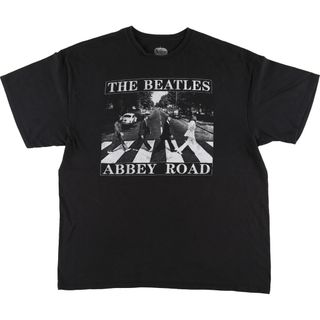 古着 THE BEATLES ビートルズ バンドTシャツ バンT メンズXL /eaa448122(Tシャツ/カットソー(半袖/袖なし))