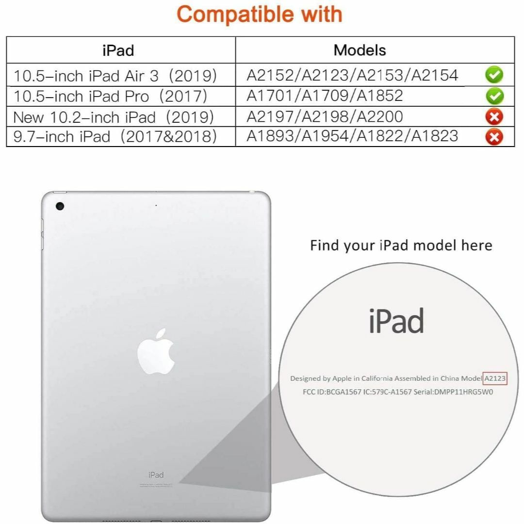 【色: ピンクの大理石】iPad Air 2019 ケース iPad Air3  スマホ/家電/カメラのPC/タブレット(タブレット)の商品写真