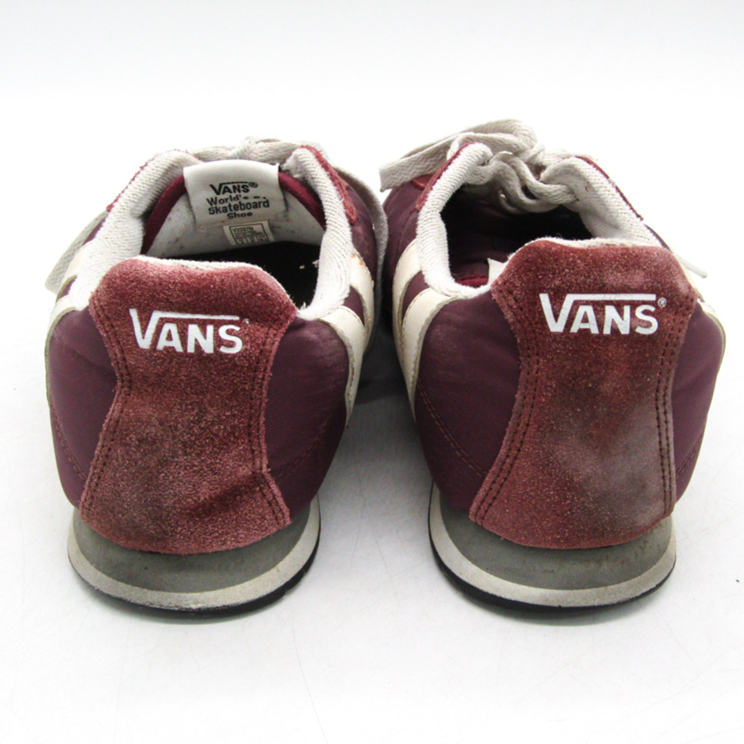 VANS(ヴァンズ)のバンズ スニーカー ローカット V2297N シューズ 靴 メンズ 27サイズ ワインレッド VANS メンズの靴/シューズ(スニーカー)の商品写真