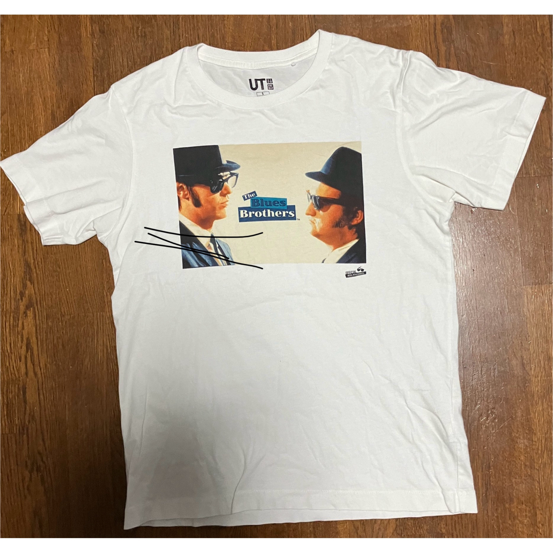 UNIQLO(ユニクロ)のTHE BLUES BROTHERS×ユニクロTシャツブルースブラザー Sサイズ メンズのトップス(Tシャツ/カットソー(半袖/袖なし))の商品写真