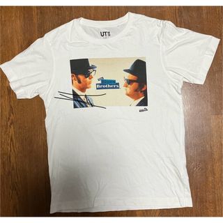 ユニクロ(UNIQLO)のTHE BLUES BROTHERS×ユニクロTシャツブルースブラザー Sサイズ(Tシャツ/カットソー(半袖/袖なし))