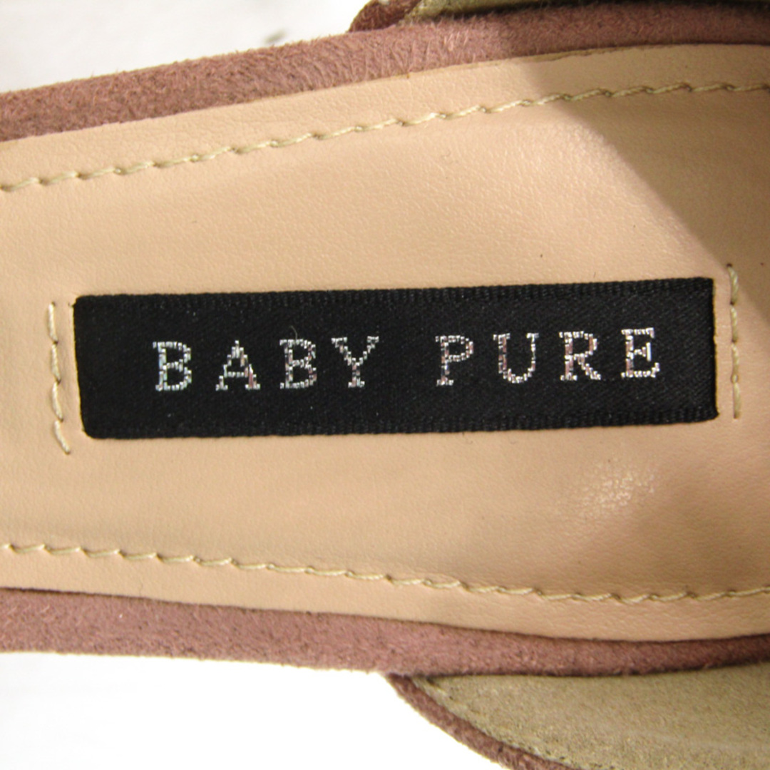 ベイビーピュア  パンプス ハイヒール プラットフォーム ブランド シューズ 靴 レディース 23.5サイズ ピンク BABY PURE レディースの靴/シューズ(ハイヒール/パンプス)の商品写真