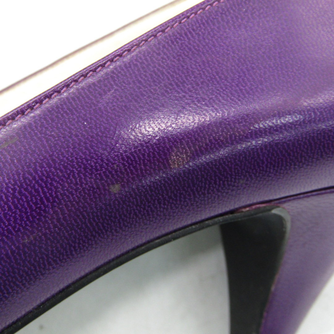 LANVIN(ランバン)のランバン パンプス ポインテッドトゥ ブランド シューズ 靴 日本製 レディース 5サイズ パープル LANVIN レディースの靴/シューズ(ハイヒール/パンプス)の商品写真