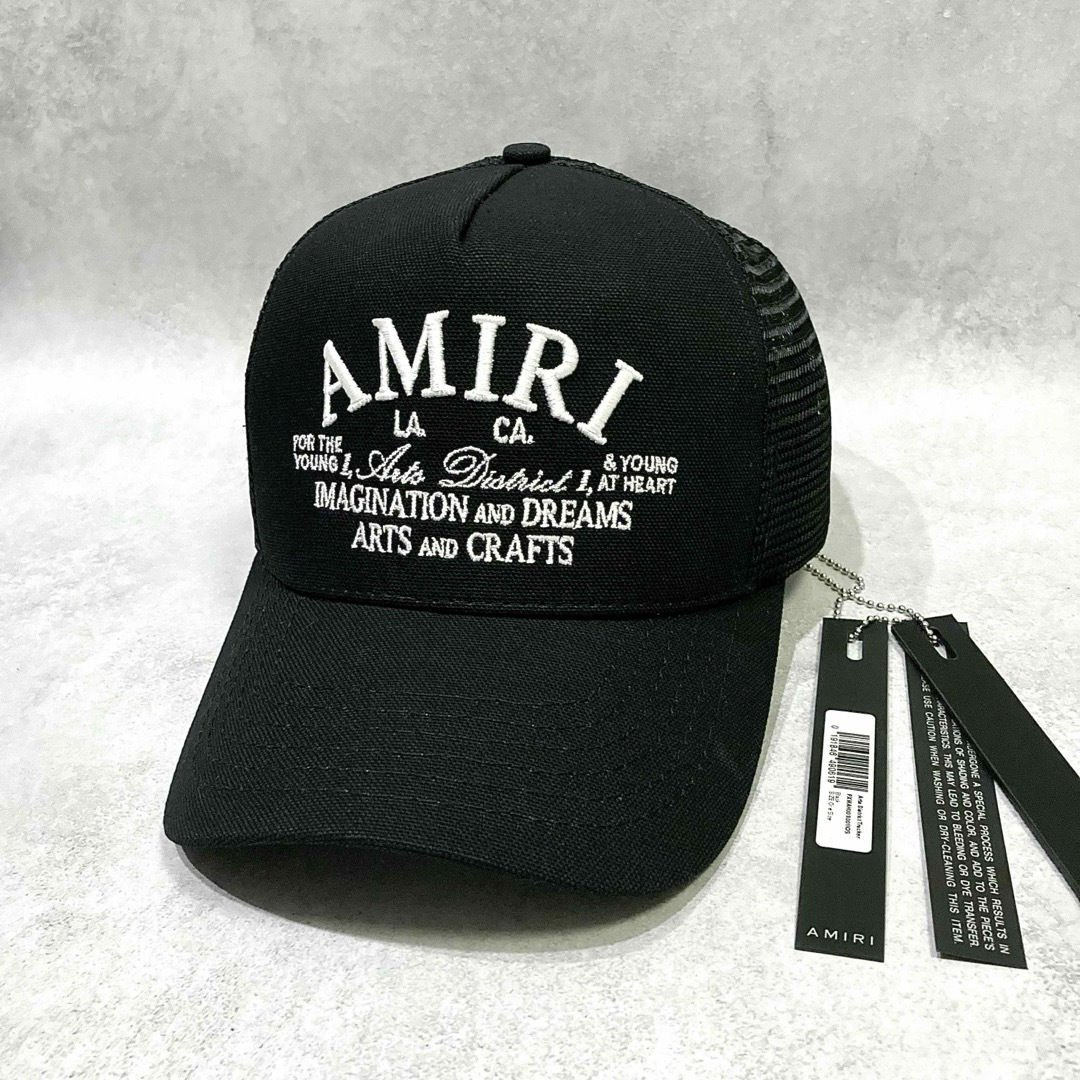 AMIRI(アミリ)の新品正規品 AMIRI ARTS DISTRICT アミリ トラッカーキャップ メンズの帽子(キャップ)の商品写真