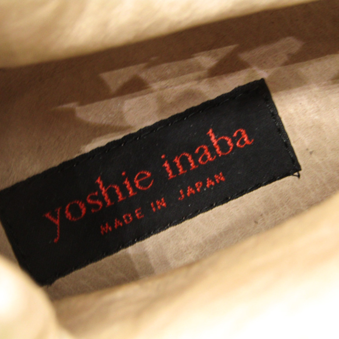 ヨシエイナバ ブーツ ブランド シューズ 靴 日本製 レディース 24サイズ ベージュ yoshie inaba レディースの靴/シューズ(ブーツ)の商品写真