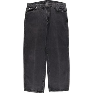 Dickies - 古着 ディッキーズ Dickies ブラックデニム ストレートデニムパンツ メンズw37 /eaa447069