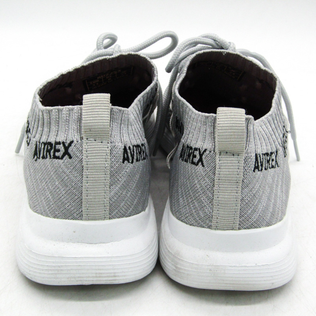 AVIREX(アヴィレックス)のアヴィレックス スニーカー スリッポン ローカット イラプション AV2253 シューズ 靴 レディース 24サイズ グレー AVIREX レディースの靴/シューズ(スニーカー)の商品写真