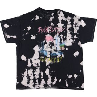 古着 PINK FLOYD ピンクフロイド タイダイ柄 バンドTシャツ バンT メンズXL クルーネック(丸首) /eaa448137(Tシャツ/カットソー(半袖/袖なし))