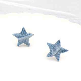 Denim star ピアス(ピアス)