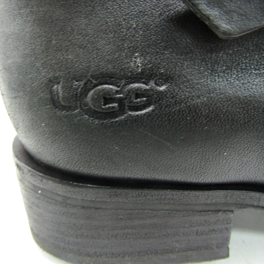 UGG(アグ)のアグ ショートブーツ ワークブーツ ブランド シューズ 靴 黒 レディース 23サイズ ブラック UGG レディースの靴/シューズ(ブーツ)の商品写真