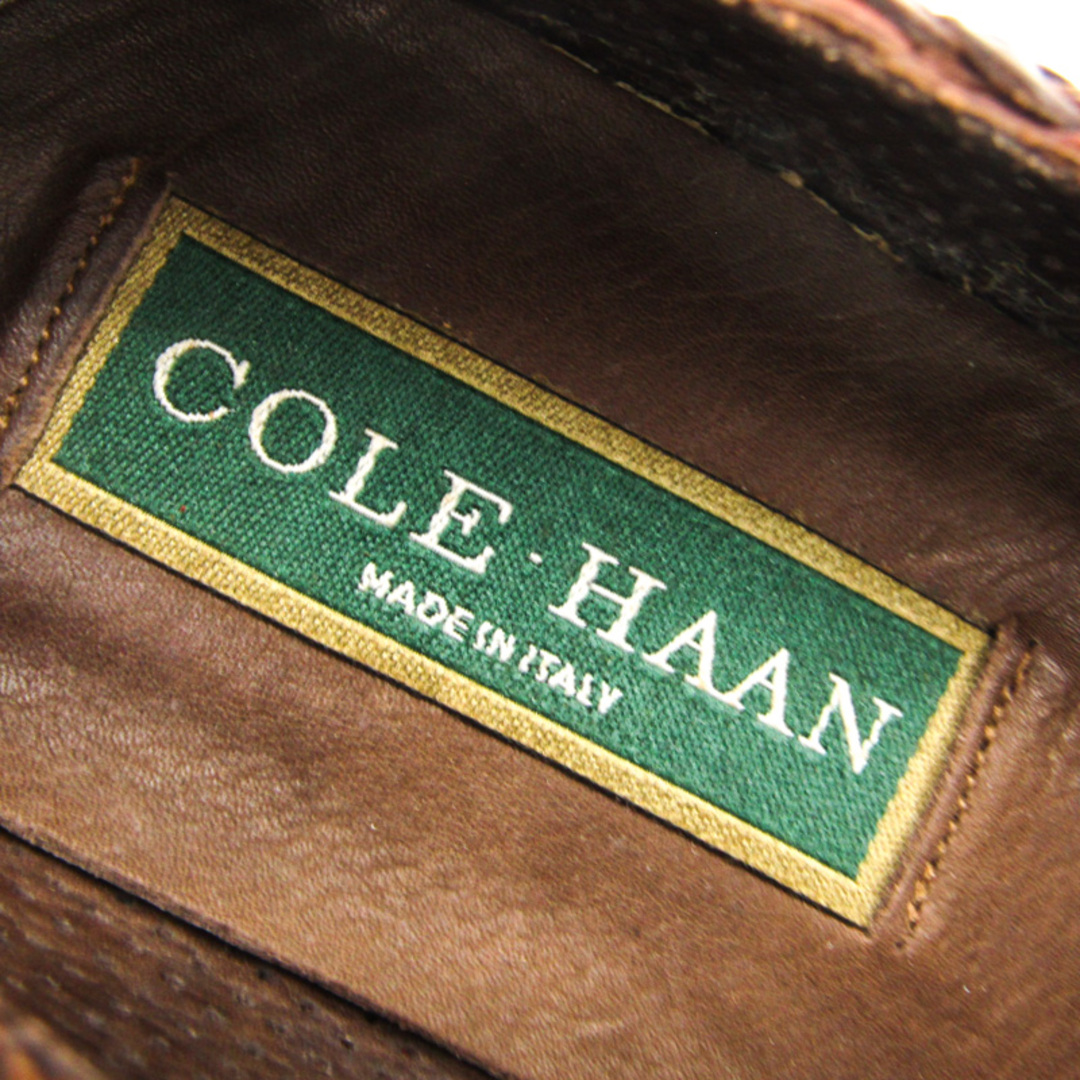 Cole Haan(コールハーン)のコールハーン ローファー スリッポン メッシュ ブランド シューズ 靴 イタリア製 レディース 6.5サイズ ブラウン COLE HAAN レディースの靴/シューズ(ローファー/革靴)の商品写真