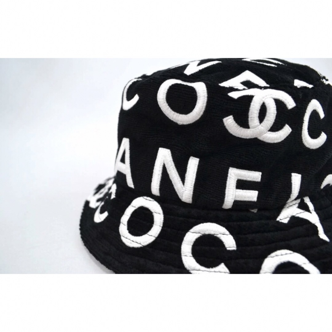 新品 CHANEL Cloche Hat Black シャネル クローシュ  レディースの帽子(ハット)の商品写真