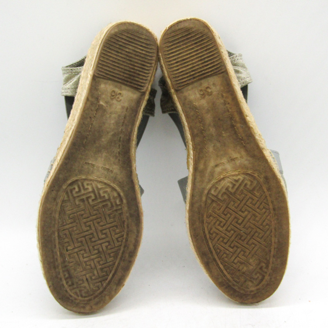 DIANA(ダイアナ)のダイアナ サンダル エスパドリーユ ブランド シューズ 靴 スペイン製 レディース 36サイズ グレー DIANA レディースの靴/シューズ(サンダル)の商品写真