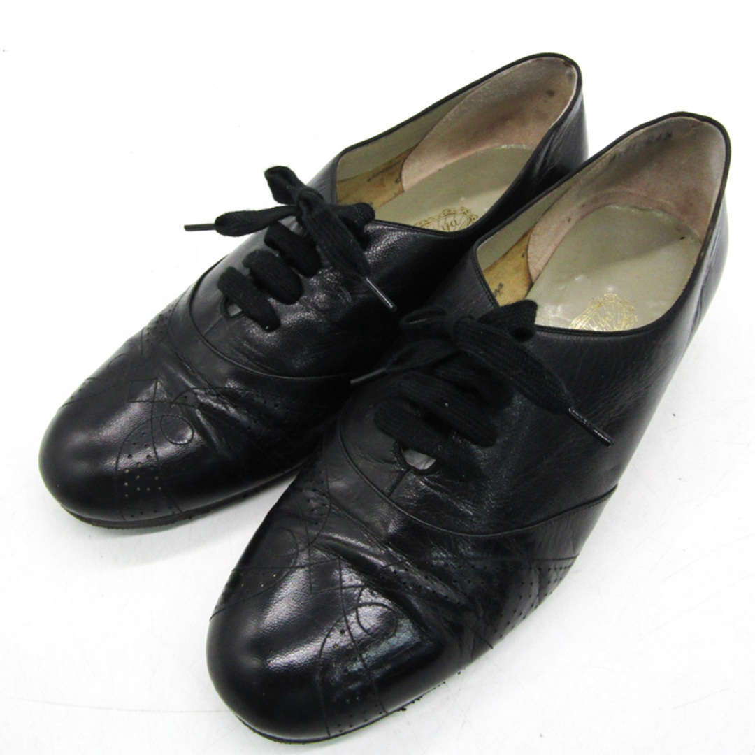 吉野家(ヨシノヤ)の銀座ヨシノヤ パンプス チャンキーヒール ブランド シューズ 靴 黒 レディース 24サイズ ブラック Yoshinoya レディースの靴/シューズ(ハイヒール/パンプス)の商品写真