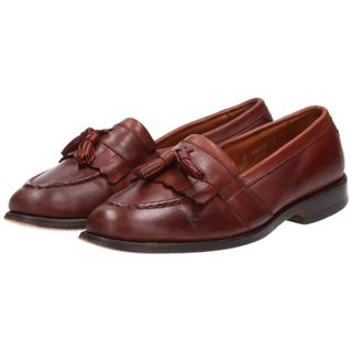 アレンエドモンズ(Allen Edmonds)の古着 アレンエドモンズ ALLEN EDMONDS Newport キルト タッセルローファー USA製 8D メンズ26.0cm /saa011858(ドレス/ビジネス)