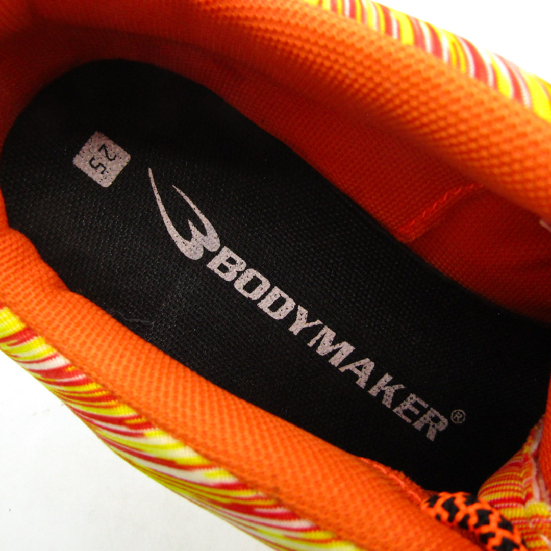ボディーメーカー スニーカー ローカット ブランド シューズ 靴 レディース 25サイズ オレンジ BODYMAKER レディースの靴/シューズ(スニーカー)の商品写真