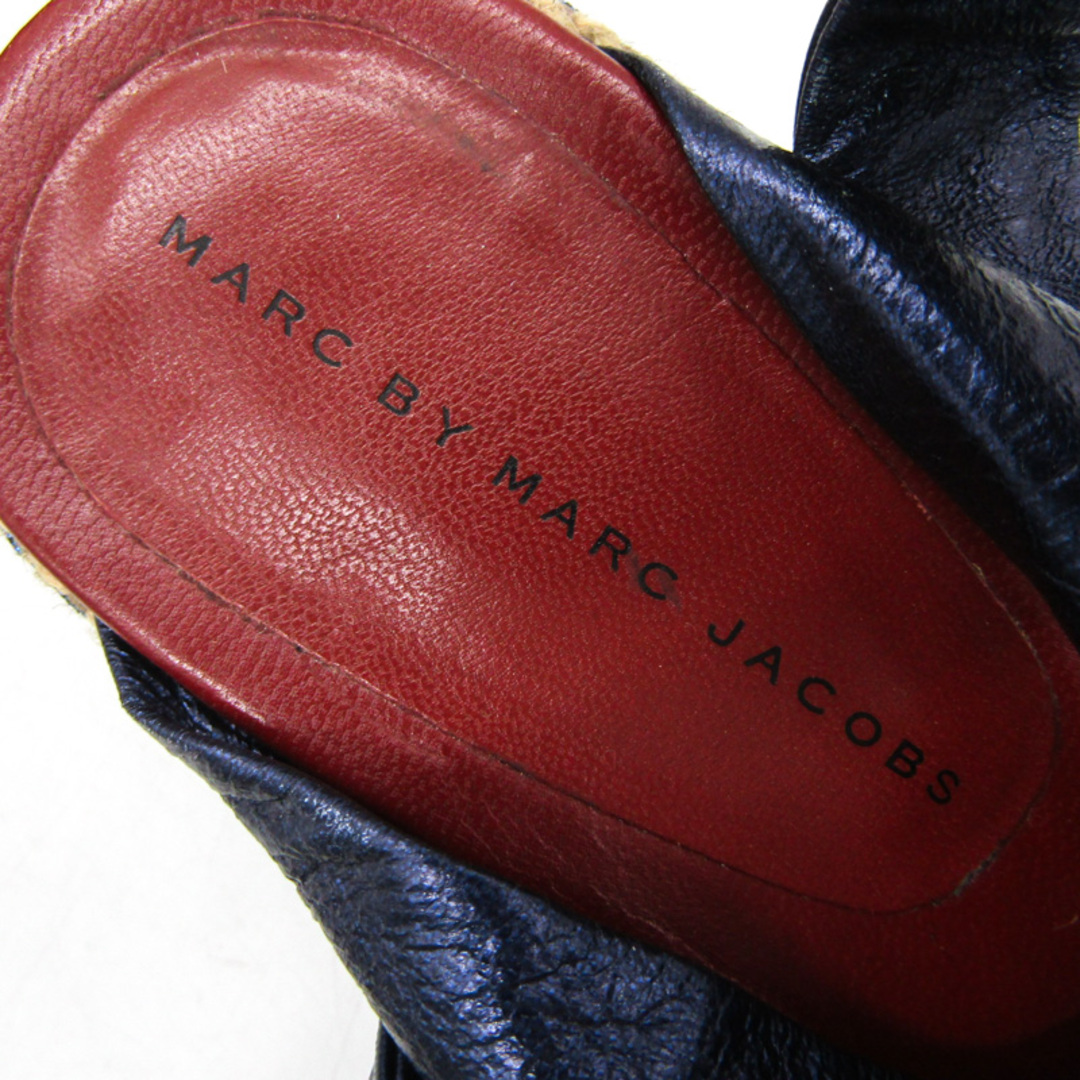 MARC BY MARC JACOBS(マークバイマークジェイコブス)のマークバイマークジェイコブス サンダル リボンストラップ ブランド 靴 レディース 36サイズ ネイビー MARC BY MARC JACOBS レディースの靴/シューズ(サンダル)の商品写真