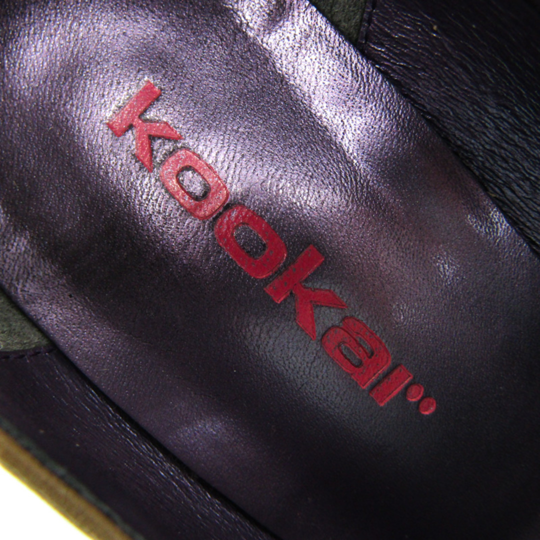 KOOKAI(クーカイ)のクーカイ パンプス スクエアトゥ ハイヒール ブランド シューズ 靴 レディース 23.5サイズ ベージュ KOOKAI レディースの靴/シューズ(ハイヒール/パンプス)の商品写真