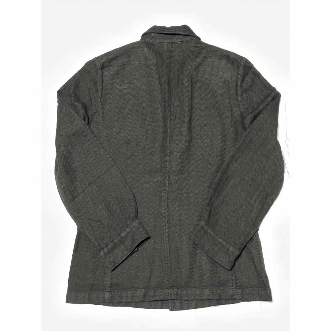 INTERNATIONAL GALLERY BEAMS(インターナショナルギャラリービームス)のArtumes&Co サファリジャケット Black 46 リネンヘリンボーン メンズのジャケット/アウター(テーラードジャケット)の商品写真