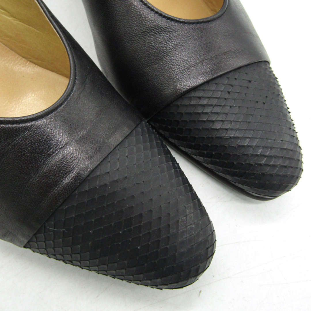 ロペス パンプス ブランド シューズ 靴 日本製 レディース 23.5サイズ ネイビー LOPEZ レディースの靴/シューズ(ハイヒール/パンプス)の商品写真