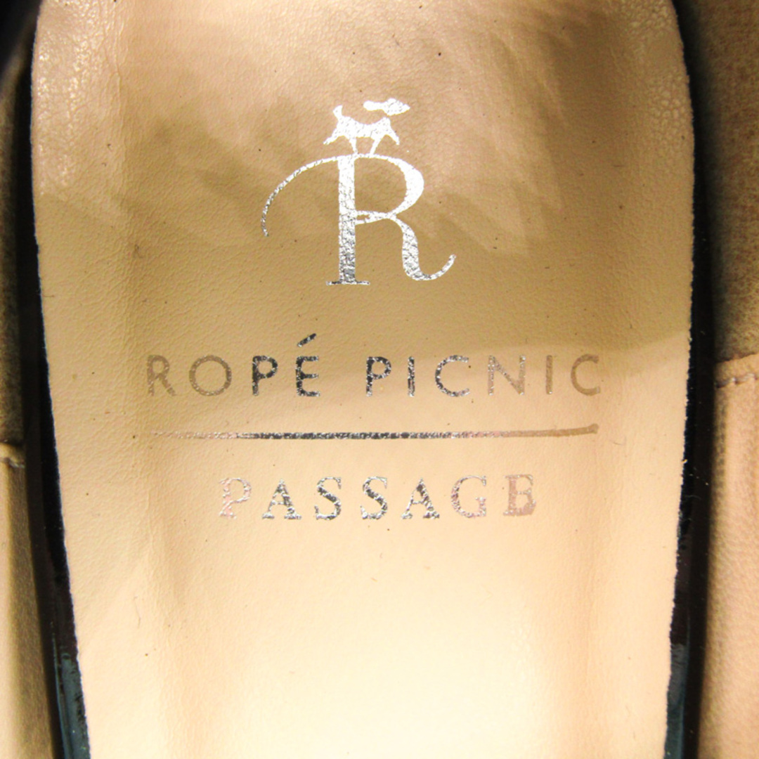 Rope' Picnic(ロペピクニック)のロペピクニック パンプス ポインテッドトゥ ブランド シューズ 靴 黒 レディース 23サイズ ブラック ROPE PICNIC レディースの靴/シューズ(ハイヒール/パンプス)の商品写真