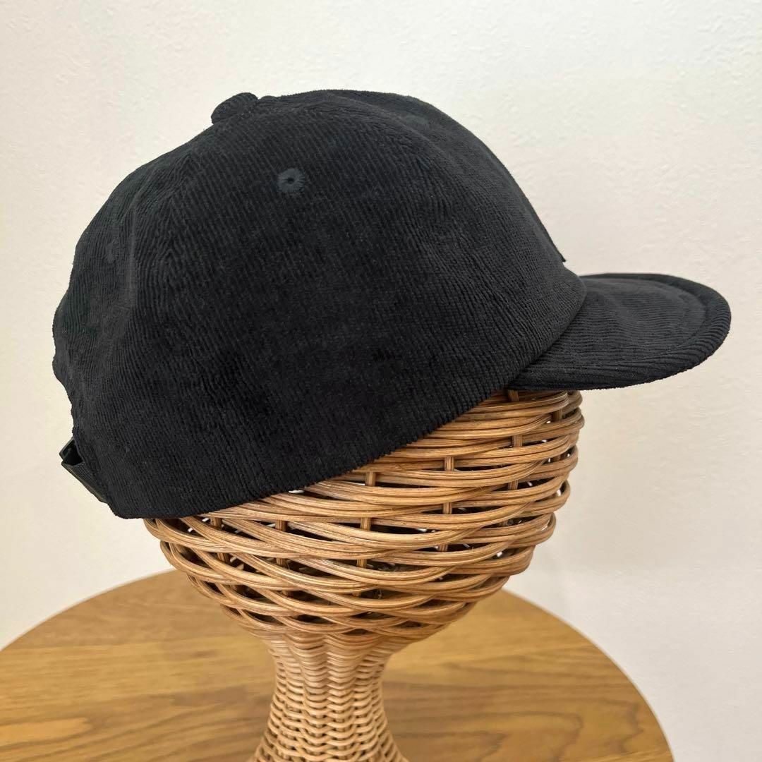 コーデュロイワッペンキャップ キャップ レディース 帽子 コットンキャップ レディースの帽子(キャップ)の商品写真