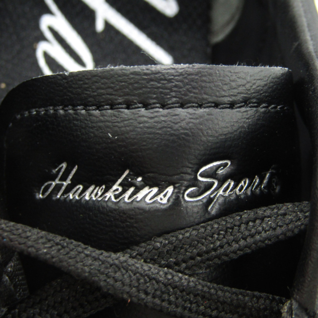 ホーキンススポーツ スニーカー ローカット ブランド シューズ 靴 黒 レディース 25サイズ ブラック Hawkins Sports レディースの靴/シューズ(スニーカー)の商品写真